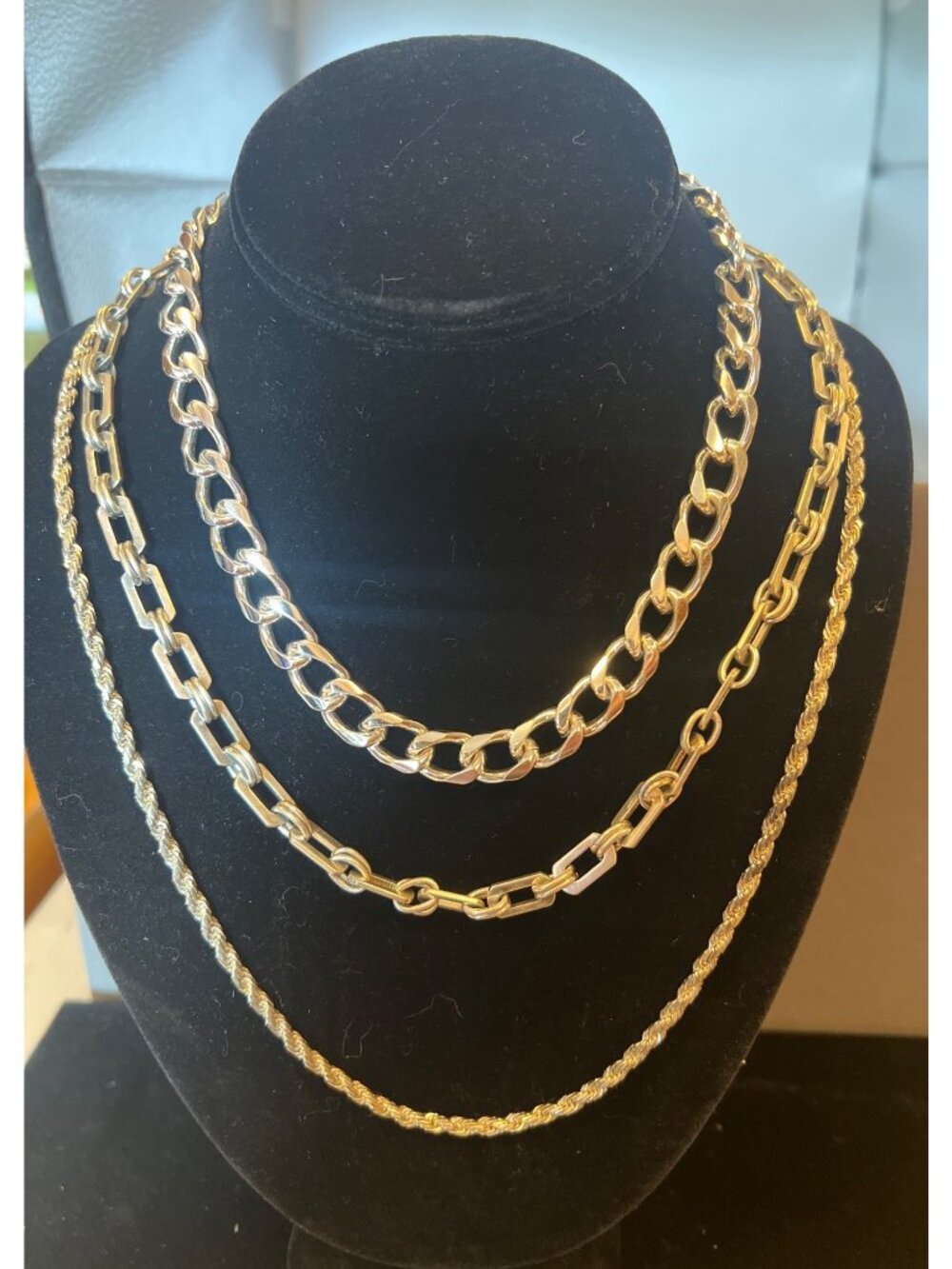 lot 6 mixed  Monet, Napier, Nine west silver toned  necklace, bracelet, earrings - Picture 4 of 8